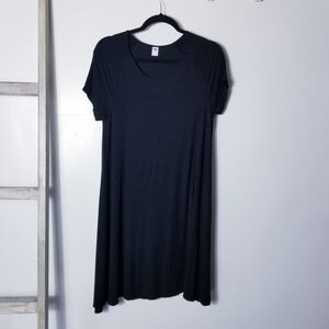 OLD NAVY BLACK STRETCHY DRESS SIZE MEDIUM